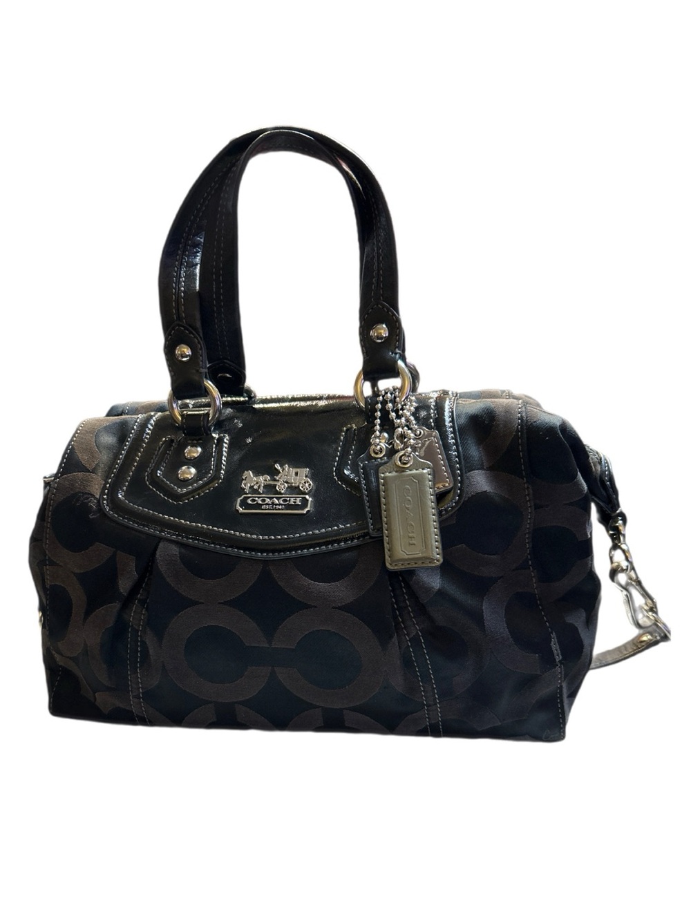 Coach Madison Audrey Op Art Satchel Shoulder Bag Style 18800 Y2K Bag
